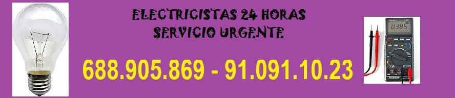 electricistas en Madrid 24 horas